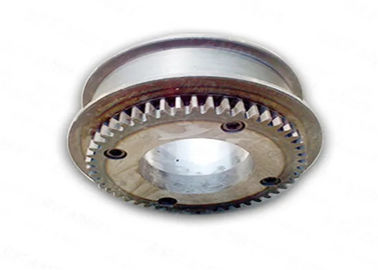 50 T Crane End Carriage Wheel พร้อม ZG55 Wheel Materail Pakced ในกล่องไม้อัด